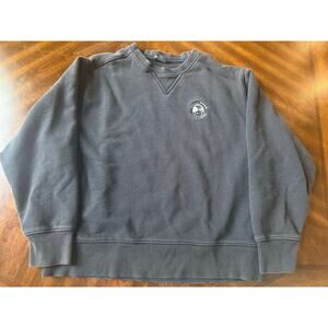 Vintage Ashworth Mens Pebble Beach Golf Links Sweatshirt Medium Black Pullover
